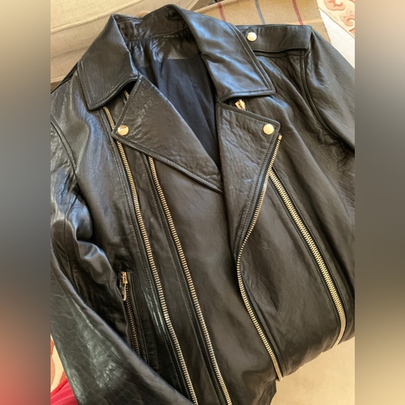 Like new Balmain Leather Biker Jacket - Picture 7 of 11